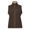Härkila Sandhem Sherpa Fleecevest Kvinder - Demitasse brown