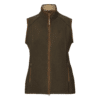 Härkila Sandhem Sherpa Fleecevest Kvinder - Willow green