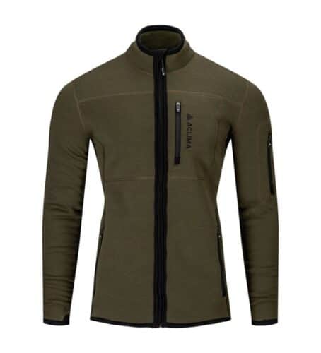 Aclima FleeceWool V2 Jacket M's - Tarmac