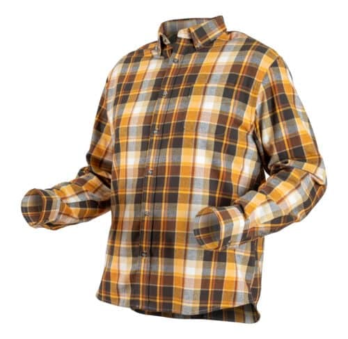 Nordhunt Kentucky Shirt - Mustard Check