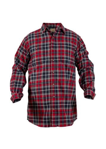 Nordhunt Nebraska Shirt - Red/Navy Check
