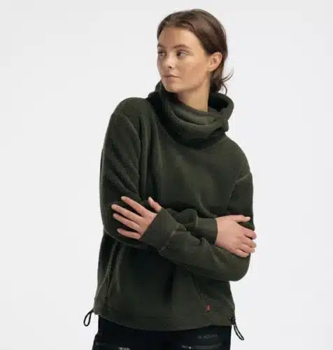 Aclima Reborn Terry Pullover Unisex - Olive Melange
