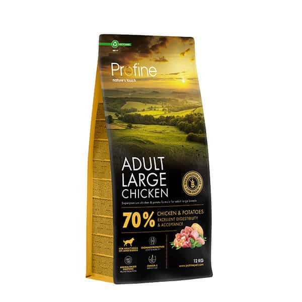 Profine tørfoder Junior Large Chicken 12 kg