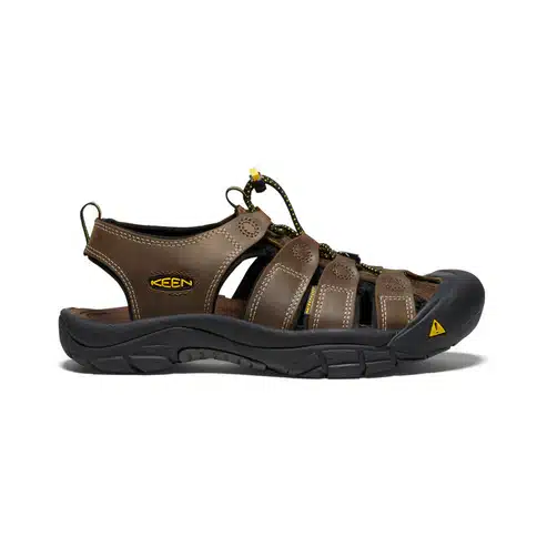Keen  Newport Men's Leather Sandal - Bison