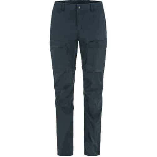 Abisko Hybrid Trail Zip-off Bukser W - Navy