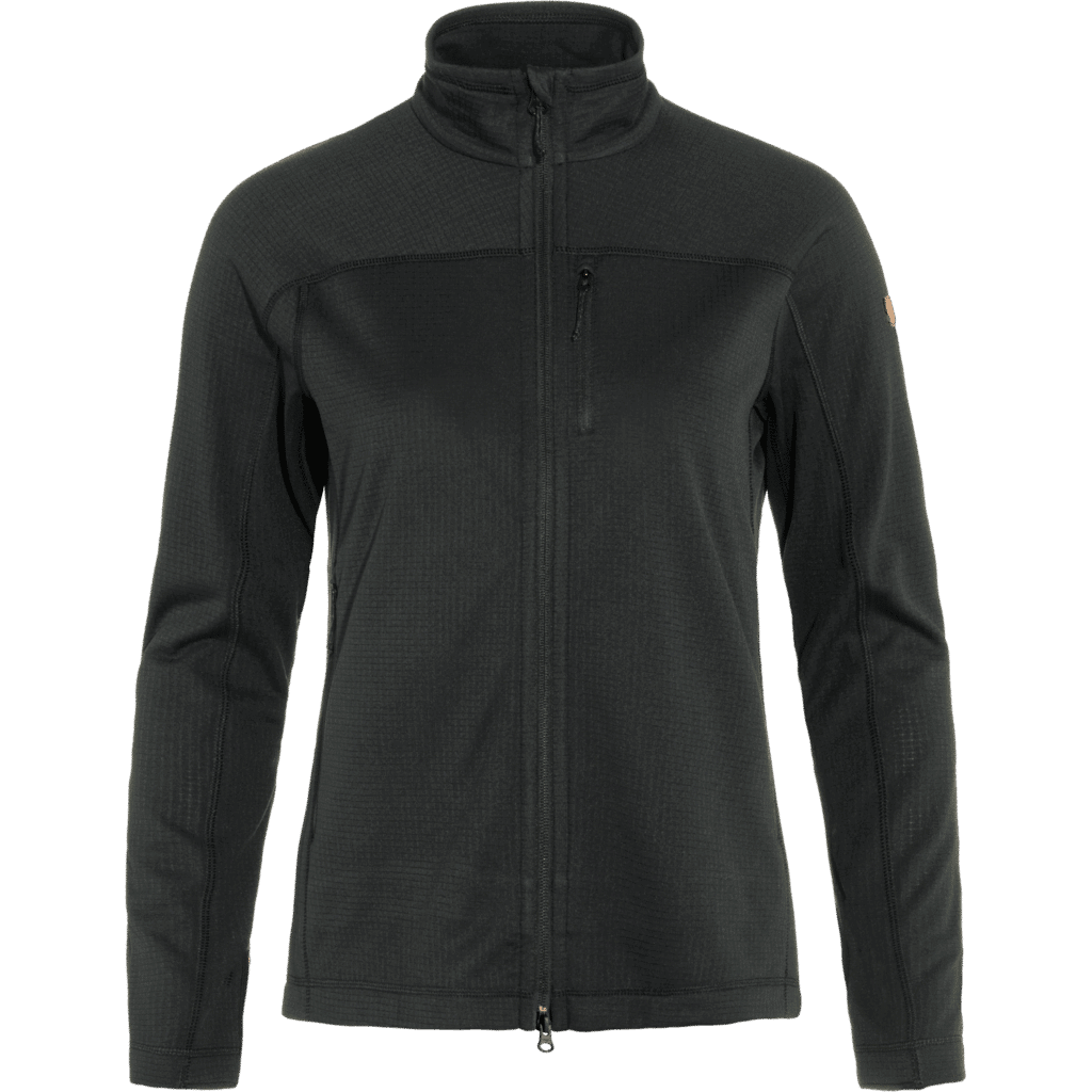 Sort Fjällräven fleece til kvinder