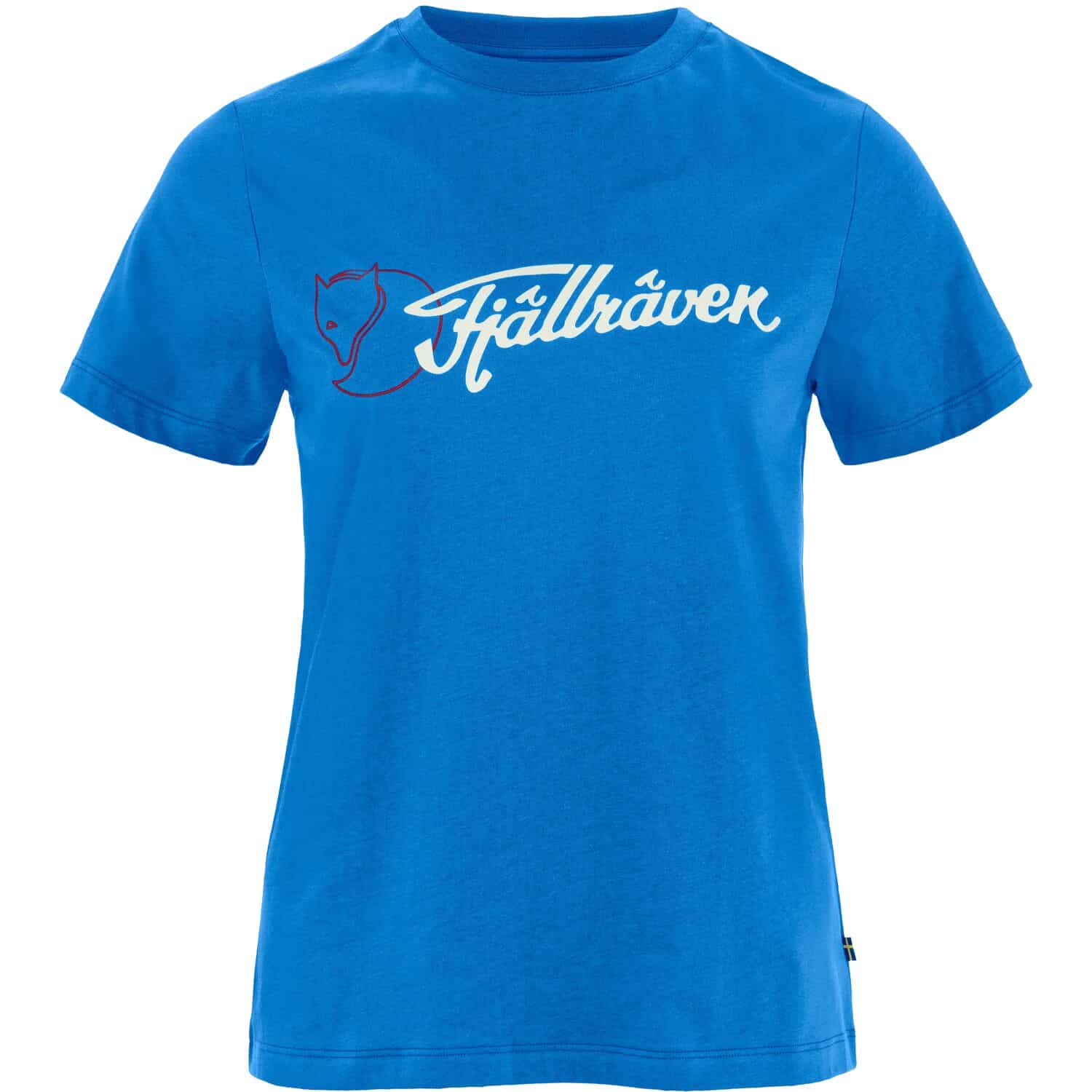 Fjällräven t-shirt til kvinder i blå