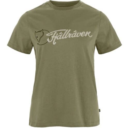Fjällräven Archive Logo T-shirt W - Green