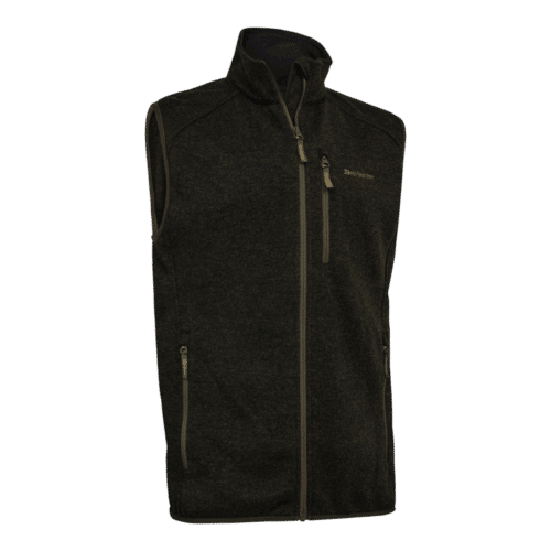 Deerhunter Moor Knitted Waistcoat - Timber