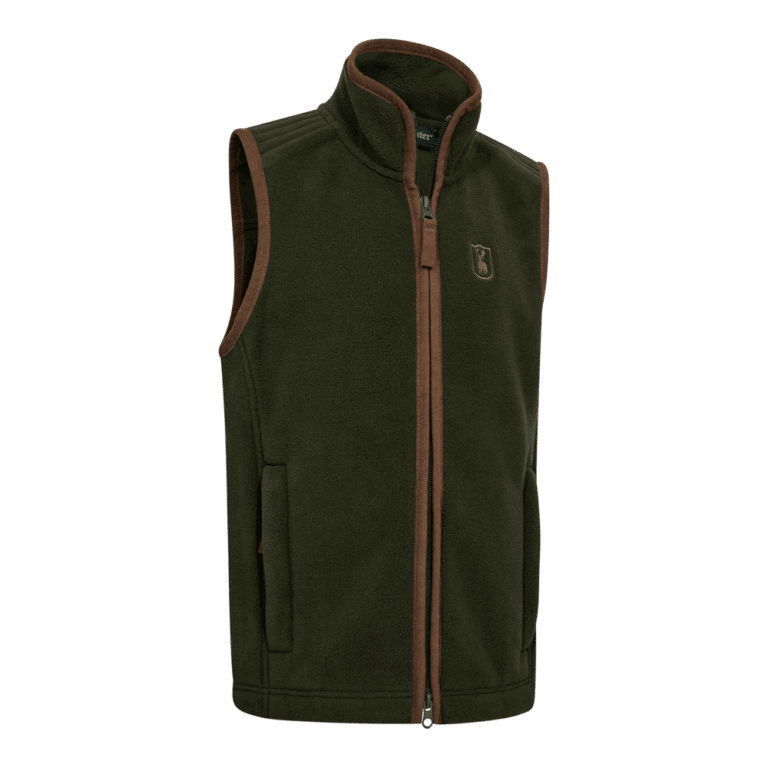 Deerhunter Youth Cumbria Fleece Waistcoat - Forest Ember