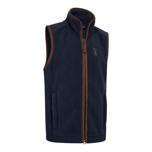 Deerhunter Youth Cumbria Fleece Waistcoat - Dark Blue