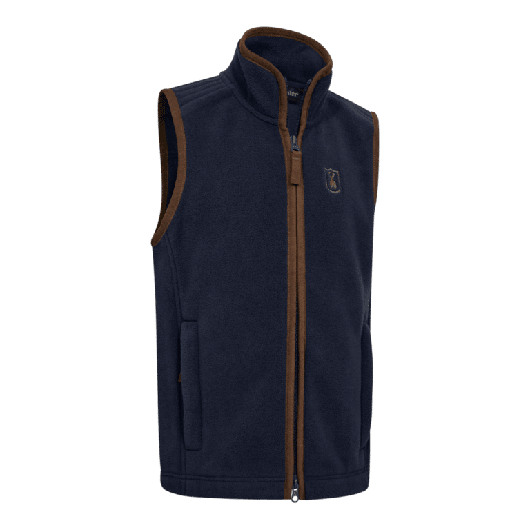 Deerhunter Youth Cumbria Fleece Waistcoat - Dark Blue