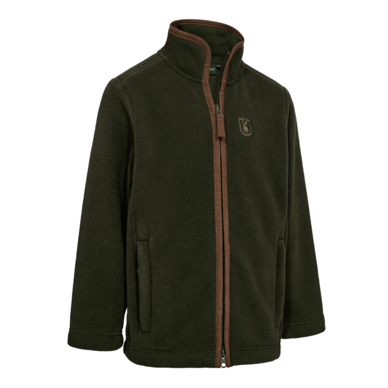 Deerhunter Youth Cumbria Fleece Jacket - Forest Ember
