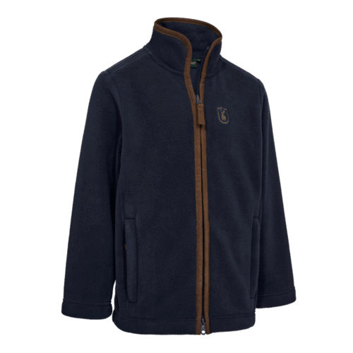 Deerhunter Youth Cumbria Fleece Jacket - Dark Blue