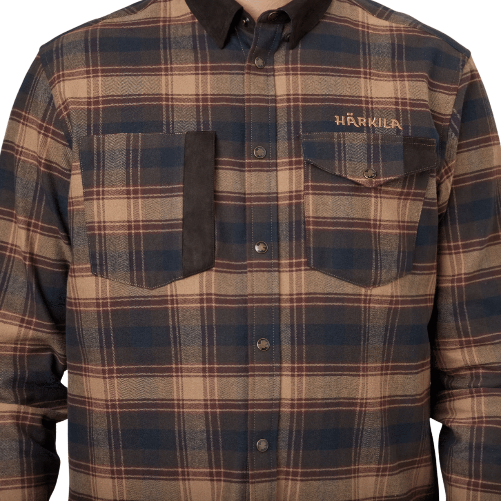 Härkila Aivak Shirt i farven burgundy