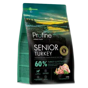 Profine tørfoder Senior Turkey 3kg