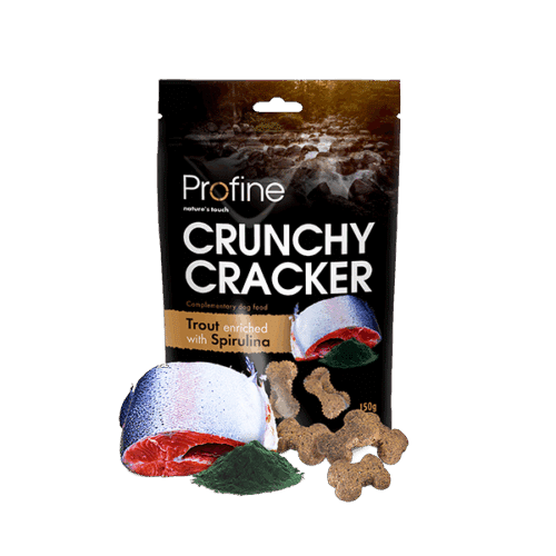 Profine Crunchy Cracker – Trout & Spirulina