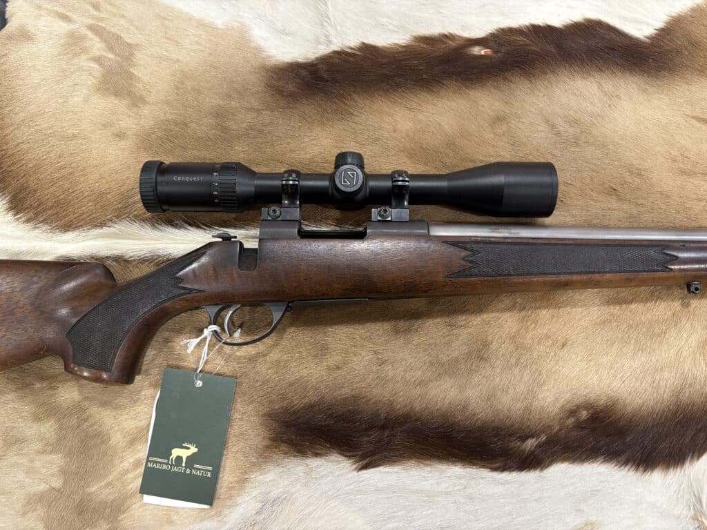 Sako S491 Kal. 6mm BR Stainless - Zeiss 3-9x40 Sigte