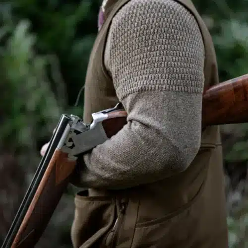 Härkila Vincent Merino V-Neck Pullover - Dark Sand