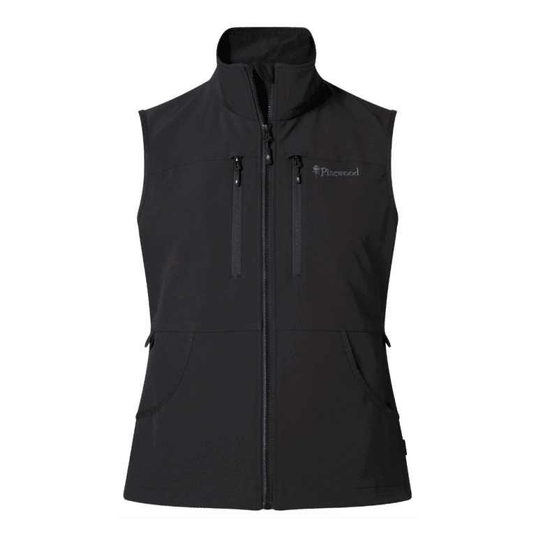 Pinewood Lady Dog Sports Stretch Vest - Black