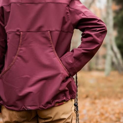Pinewood Lady Dog Sports Hybrid Stretch Jacket - Earth Plum