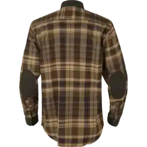 Härkila Pajala Shirt - Beige w/Brown