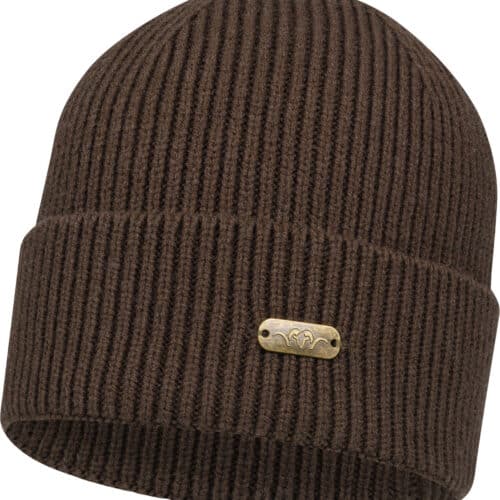 Blaser Tommy Rib Beanie - Dark Brown