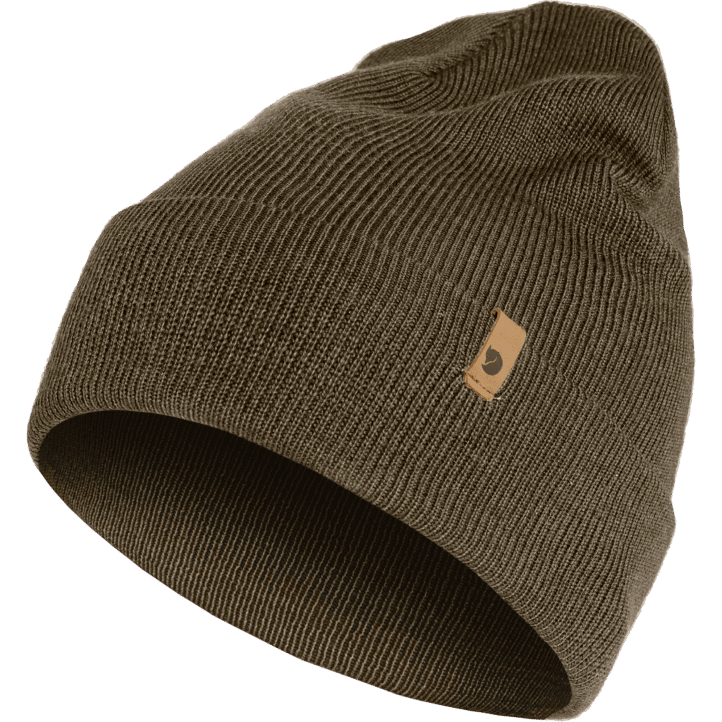 Fjällräven Classic Knit Hat i Dark Olive