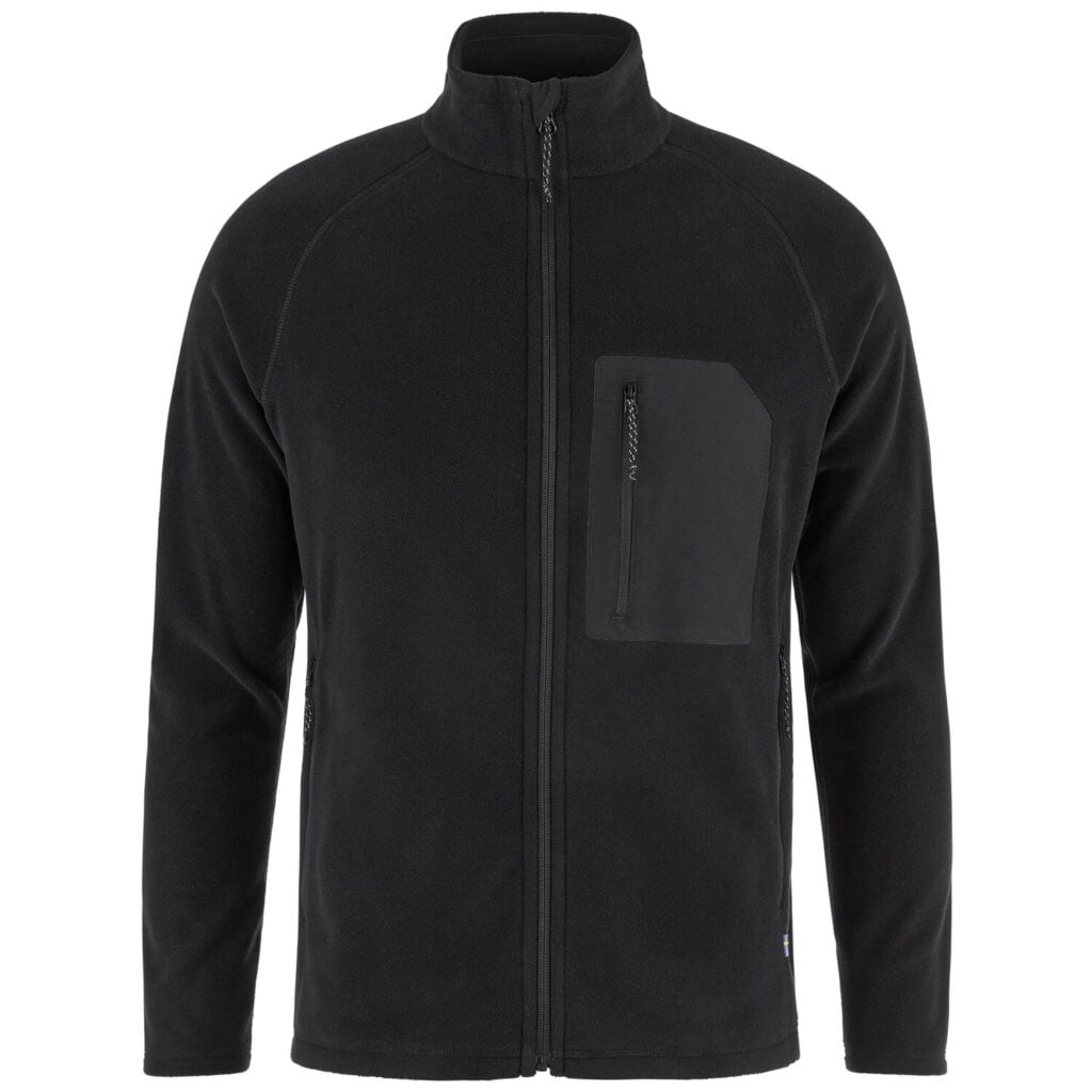 Fjällräven Kaipak Fleece til mænd i sort