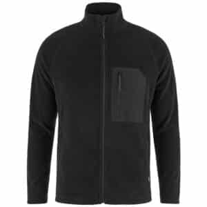 Fjällräven Kaipak Fleece til mænd i sort