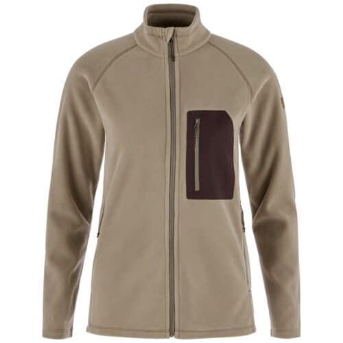 Fjällräven Kaipak Fleece W - Suede Brown/Black Oak
