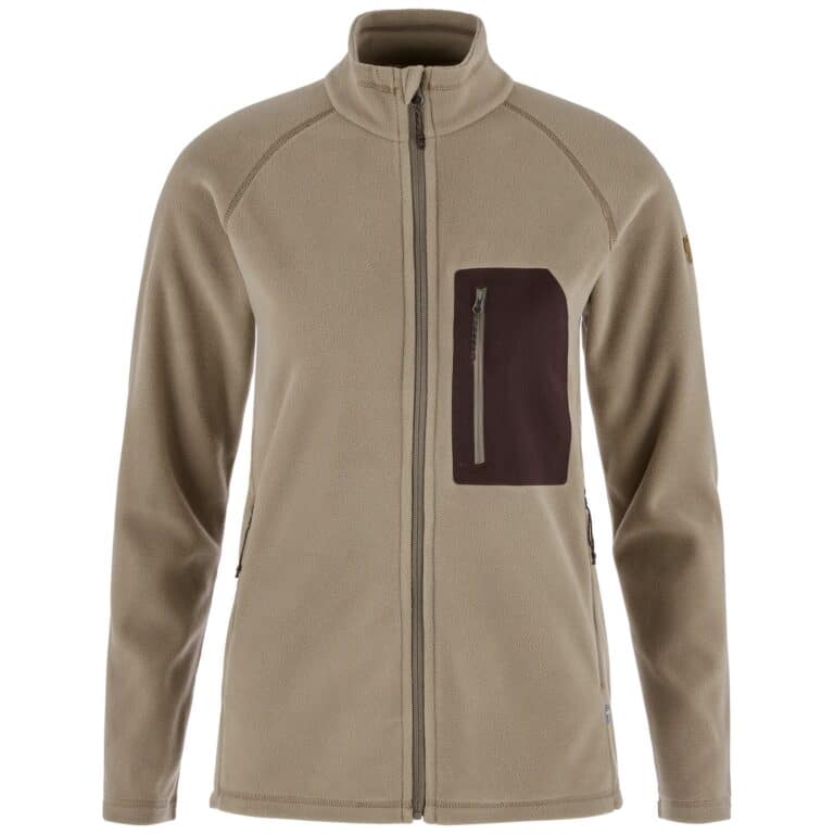 Fjällräven Kaipak Fleece W - Suede Brown/Black Oak