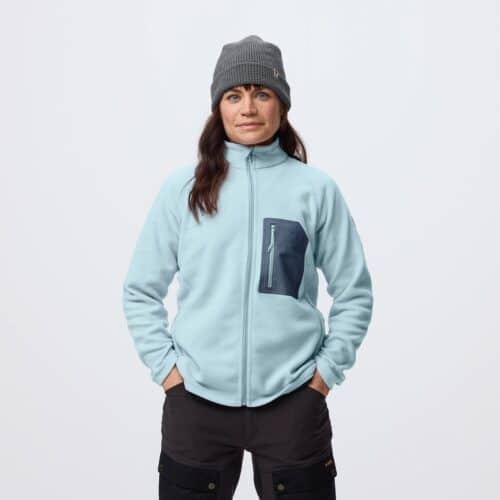Fjällräven Kaipak Fleece W - Breeze Blue/Navy