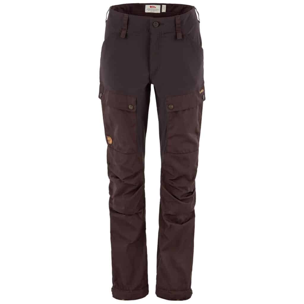 Fjällräven Keb Trousers W i Black Oak