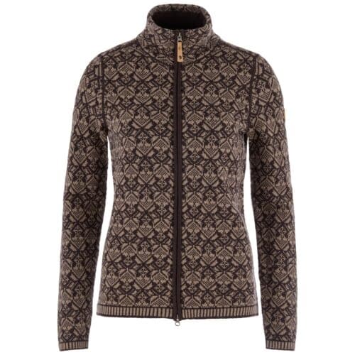 Fjällräven Snow Cardigan W - Suede Brown