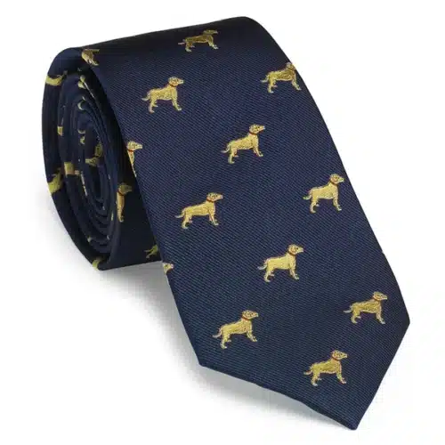 Laksen Dog Tie - Midnight