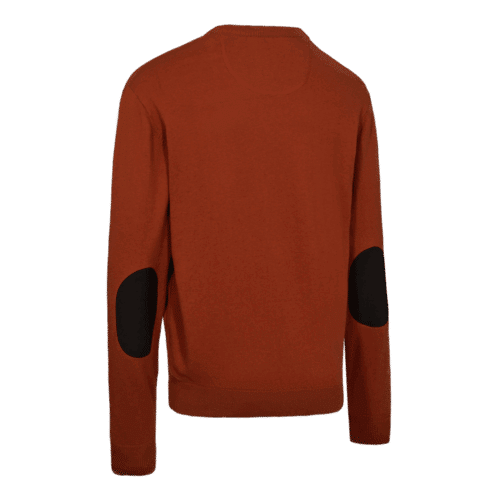 Deerhunter Harrington Strik V-hals - Oak Rust Melange