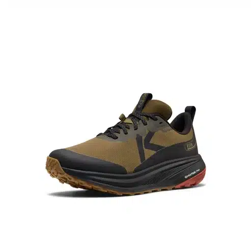 Keen Men's Roam Waterproof Trail Running Shoe - Dark Olive/Burnt Brick