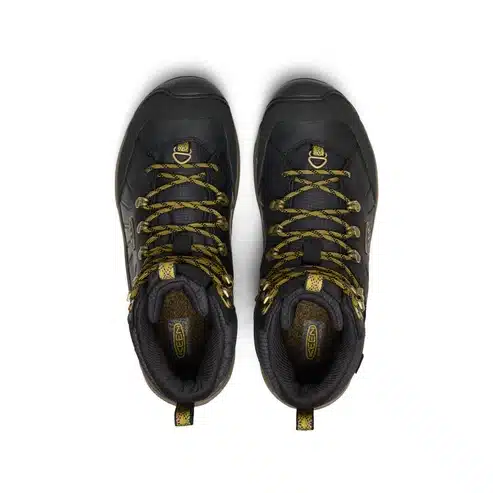 Keen Men's Revel IV Polar Waterproof Boot - Black/Lemon Curry