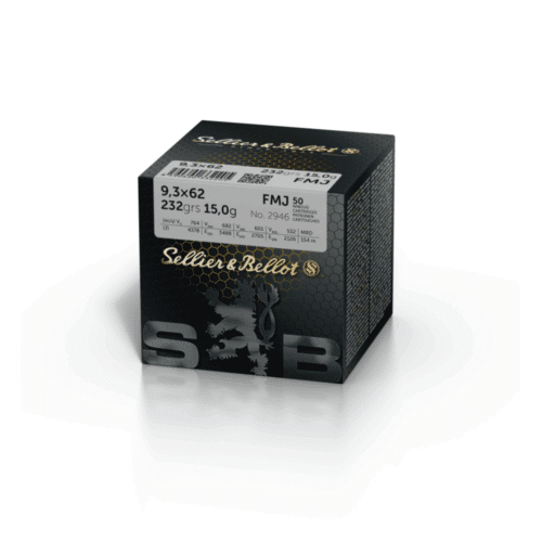 Sellier & Bellot 9,3x62 FMJ - 15,0g/232gr